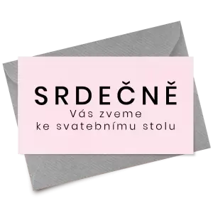 Papírová pozvánka HELENA