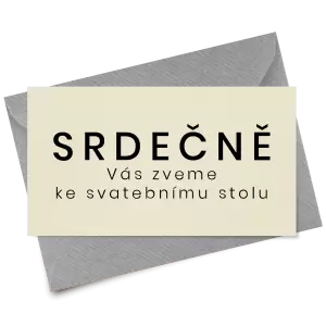 Papírová pozvánka HELENA