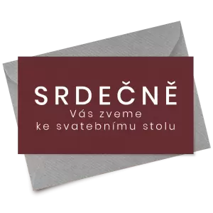 Papírová pozvánka HELENA