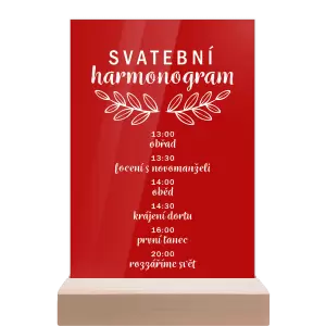 Plexi harmonogram IZABELA