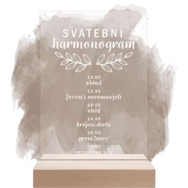 Plexi harmonogram IZABELA