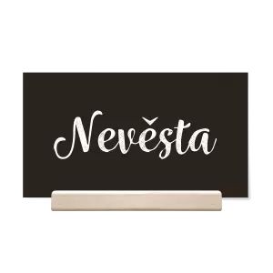 Papírová jmenovka IZABELA