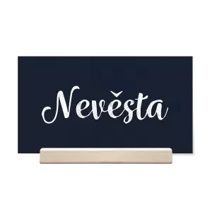 Papírová jmenovka IZABELA