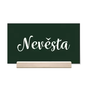 Papírová jmenovka IZABELA