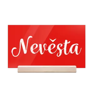 Plexi jmenovka IZABELA