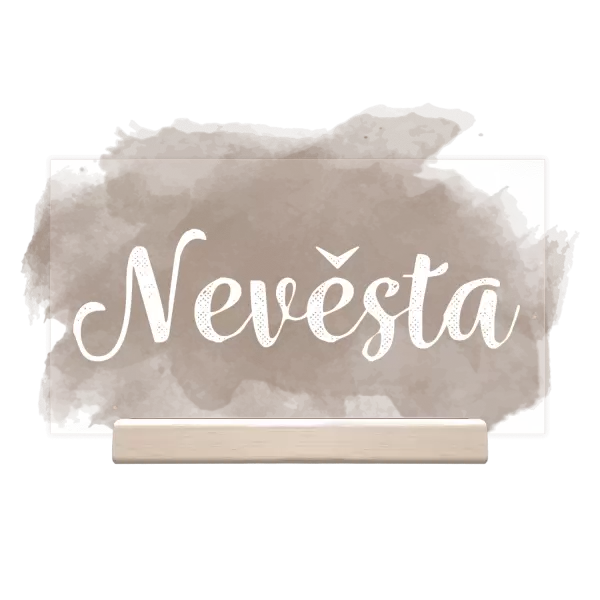 Plexi jmenovka IZABELA