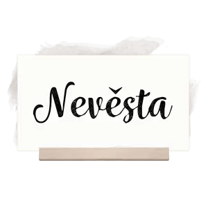 Plexi jmenovka IZABELA