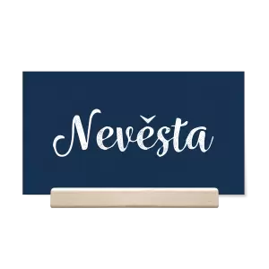 Papírová jmenovka IZABELA