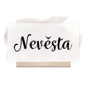 Plexi jmenovka IZABELA