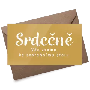 Plexi pozvánka IZABELA