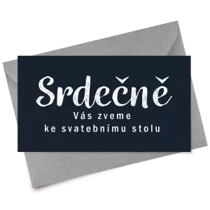 Papírová pozvánka IZABELA