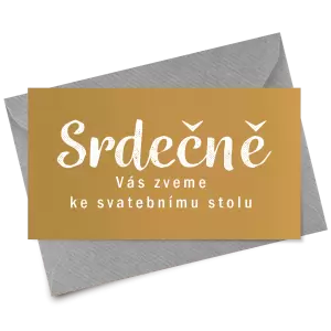 Papírová pozvánka IZABELA