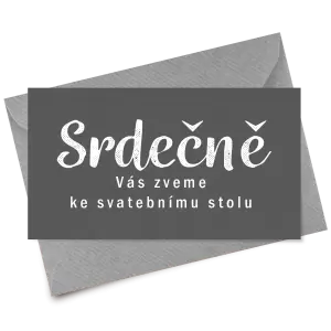 Papírová pozvánka IZABELA