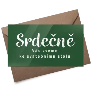 Plexi pozvánka IZABELA