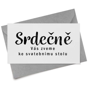 Papírová pozvánka IZABELA