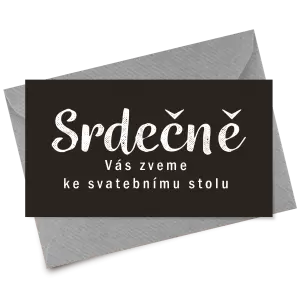 Papírová pozvánka IZABELA