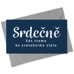 Papírová pozvánka IZABELA