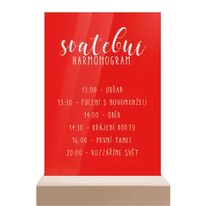 Plexi harmonogram JOLANA