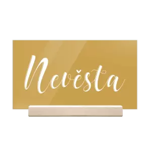 Plexi jmenovka JOLANA