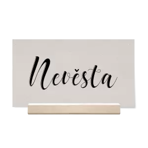 Papírová jmenovka JOLANA