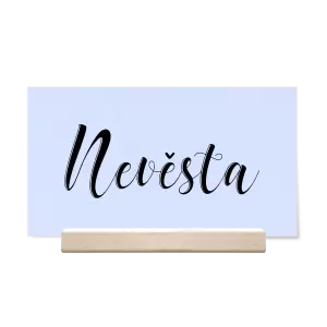 Papírová jmenovka JOLANA