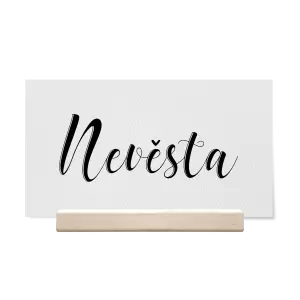 Papírová jmenovka JOLANA