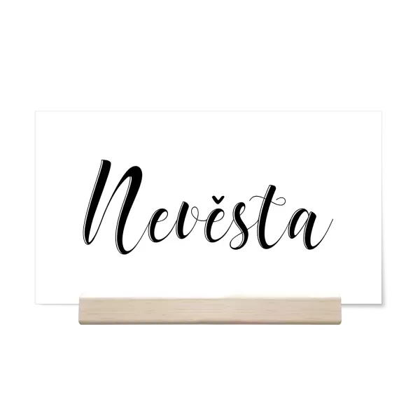 Papírová jmenovka JOLANA