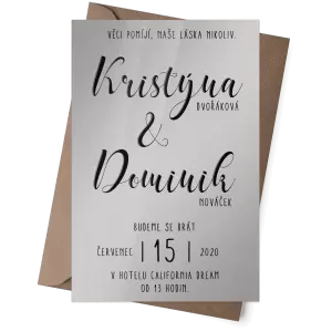 Plexi oznámení JOLANA 