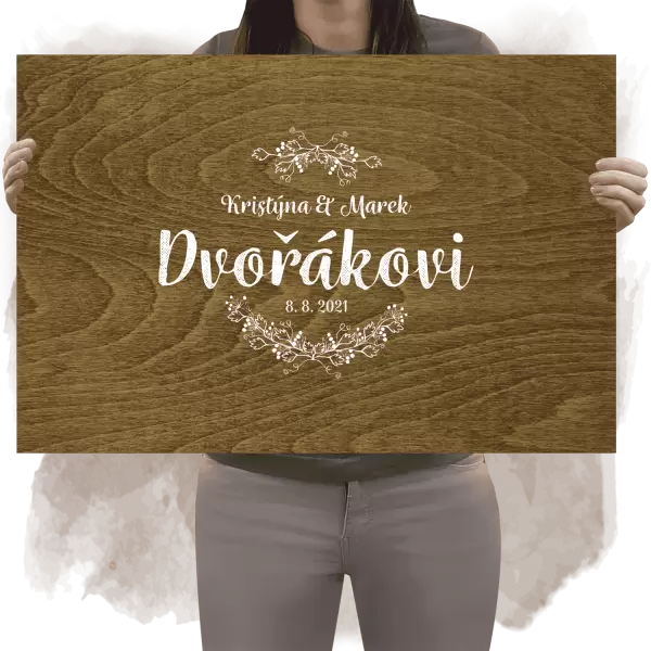 Překližková cedule na podpisy DENISA