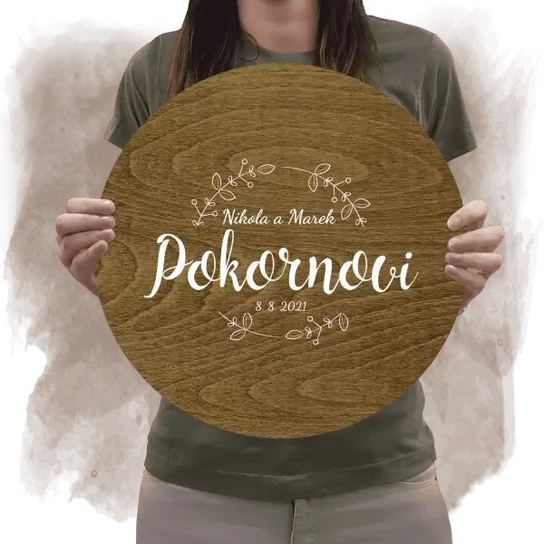 Překližková cedule na podpisy ERIKA