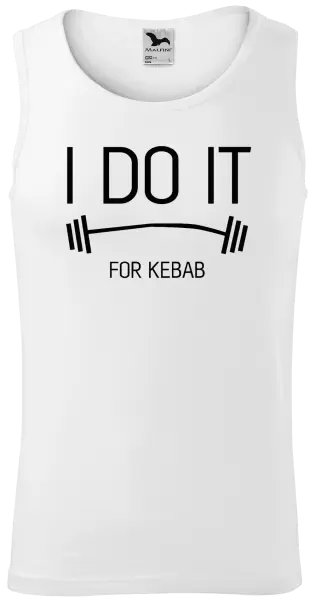 Pánské tílko I do it for kebab