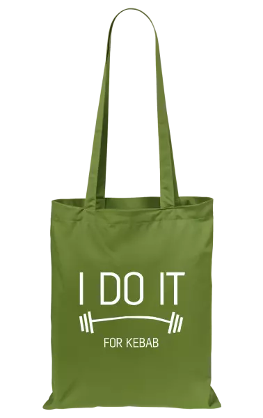 Látková taška I do it for kebab
