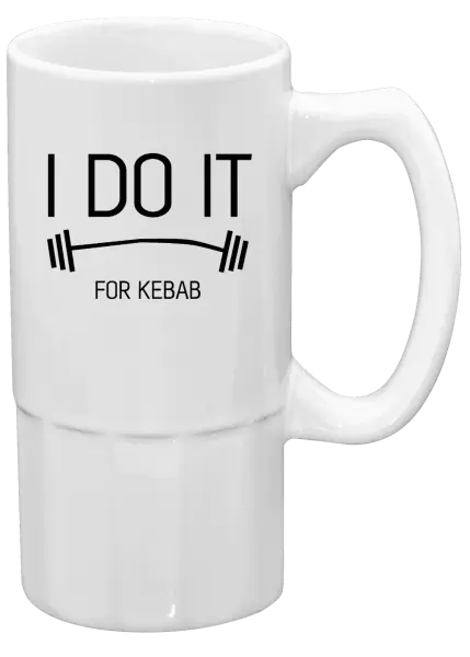 Půllitr I do it for kebab