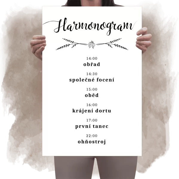 Dibond harmonogram DANA