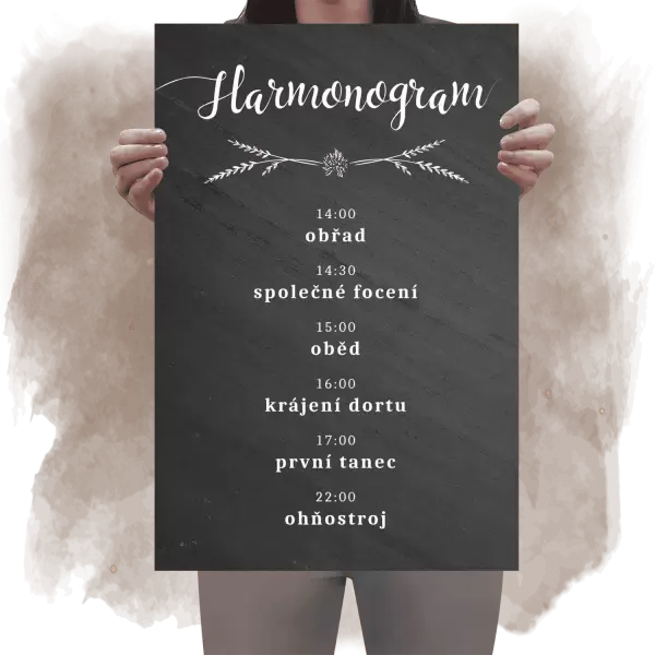 Kamenný harmonogram DANA