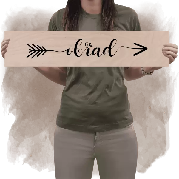 Překližková směrovka OBŘAD