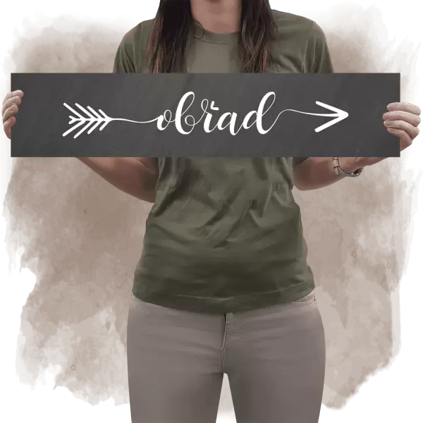 Kamenná směrovka OBŘAD