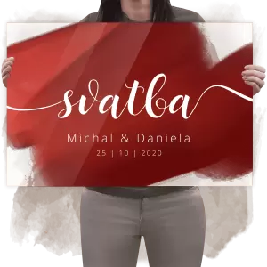 Plexi uvítací cedule KATARINA