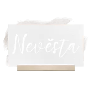 Papírová jmenovka KATARINA