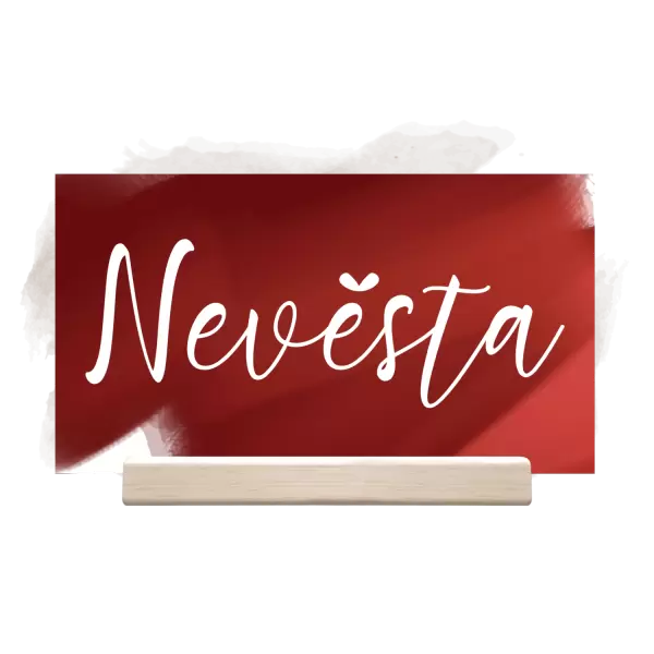 Papírová jmenovka KATARINA