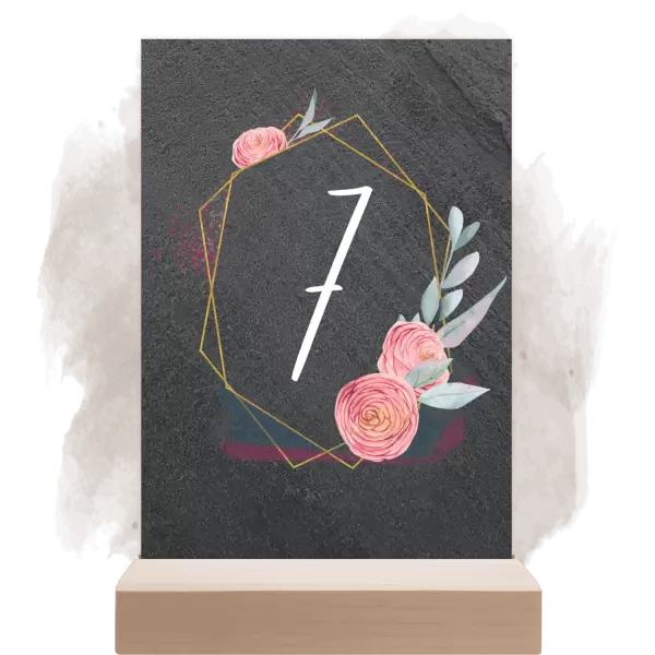 Kamenné číslo stolu NIKOLA