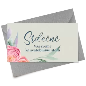 Papírová pozvánka NIKOLA