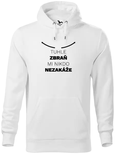 Pánská mikina Tuhle zbraň mi nikdo nezakáže