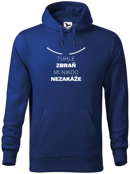Pánská mikina Tuhle zbraň mi nikdo nezakáže