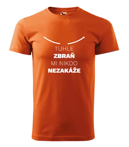 Pánské tričko Tuhle zbraň mi nikdo nezakáže