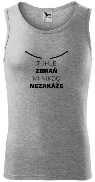 Pánské tílko Tuhle zbraň mi nikdo nezakáže