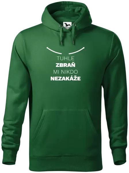Pánská mikina Tuhle zbraň mi nikdo nezakáže