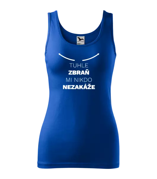Dámské tílko Tuhle zbraň mi nikdo nezakáže