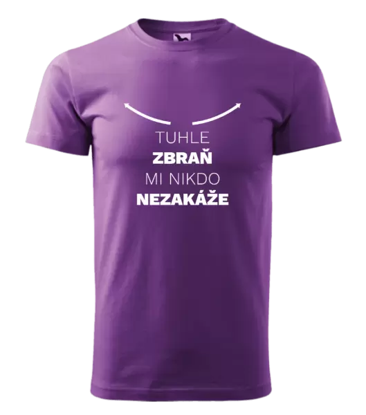 Pánské tričko Tuhle zbraň mi nikdo nezakáže