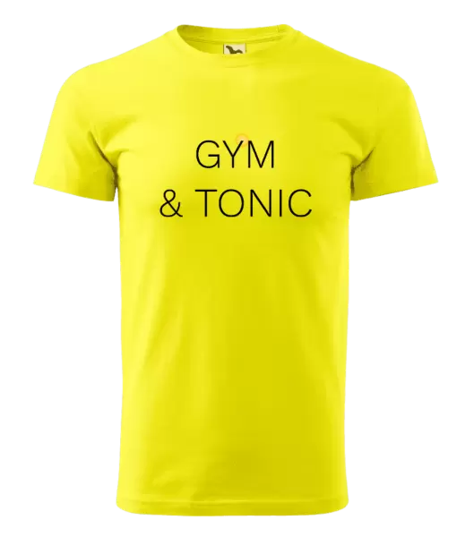 Pánské tričko Gym & Tonic
